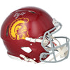 Drake London USC Trojans Autographed Riddell Speed Authentic Helmet
