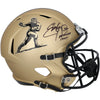Eddie George Ohio State Buckeyes Autographed Riddell Heisman Gold Speed Replica Helmet with ''1995 Heisman'' Inscription