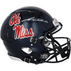 Jaxson Dart Ole Miss Rebels Autographed Riddell Navy Speed Authentic Helmet