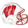 T.J. Watt Wisconsin Badgers Autographed Riddell Speed Authentic Helmet