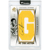 Dennis Rodman Southeastern Oklahoma State Savage Storm Autographed 2012-13 Upper Deck SP Authentic By The Letter Signatures ''G'' Dual-Color Relic #BL-RO #2/3 Card