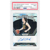 Caitlin Clark Iowa Hawkeyes Autographed 2024 Panini Prizm Draft Picks Hyper Prizm #DPA-CCK PSA Authenticated 9 Rookie Card
