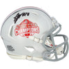 Arvell Reese Ohio State Buckeyes Autographed Riddell 2024 College Football Playoff Champions Speed Mini Helmet