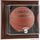 Syracuse Orange Brown Framed (2015-Present Logo) Wall-Mountable Basketball Display Case