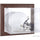 Army Black Knights Brown Framed (2015-Present Logo) Wall-Mountable Helmet Display Case