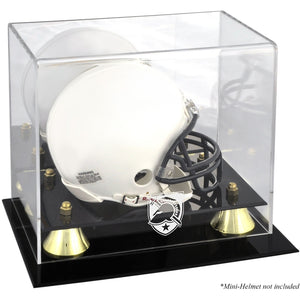 Army Black Knights Golden Classic (2015-Present Logo) Mini Helmet Display Case