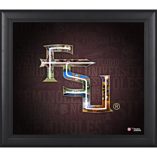 Florida State Seminoles Framed 15'' x 17'' Team Heritage Collage