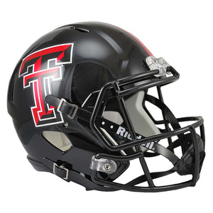 Riddell Texas Tech Red Raiders Revolution Speed Full-Size Replica Football Helmet