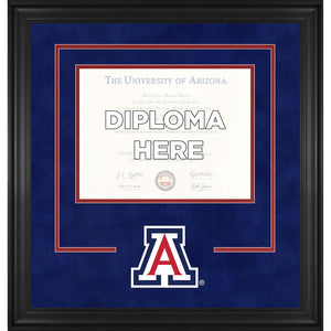 Arizona Wildcats Deluxe 8.5'' x 11'' Diploma Frame with Team Logo