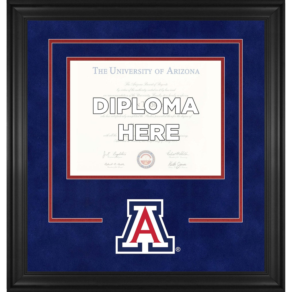 Arizona Wildcats Deluxe 8.5'' x 11'' Diploma Frame with Team Logo