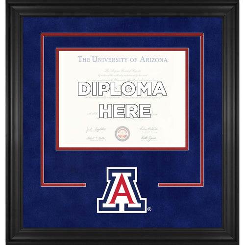 Arizona Wildcats Deluxe 8.5'' x 11'' Diploma Frame with Team Logo