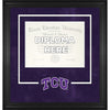 TCU Horned Frogs Deluxe 8.5'' x 11'' Diploma Frame with Team Logo