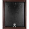 Colorado State Rams Brown Framed Jersey Display Case