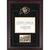 Colorado Buffaloes Deluxe 8.5'' x 11'' Diploma Frame with Team Logo - Insert Your Own 4'' x 6'' Photograph
