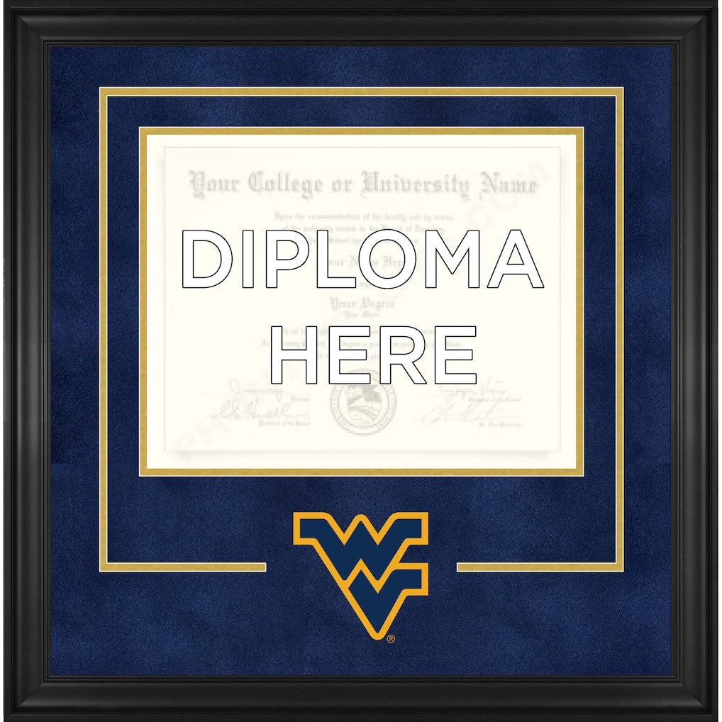 West Virginia Mountaineers Deluxe 11'' x 14'' Diploma Frame with Team Logo