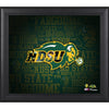 North Dakota State Bison Framed 15'' x17'' Team Heritage Collage