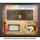 Notre Dame Fighting Irish Framed Collage Shadow Box with Wooden Bench from Notre Dame Stadium - Random Number