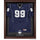 UConn Huskies Brown Framed Logo Jersey Display Case
