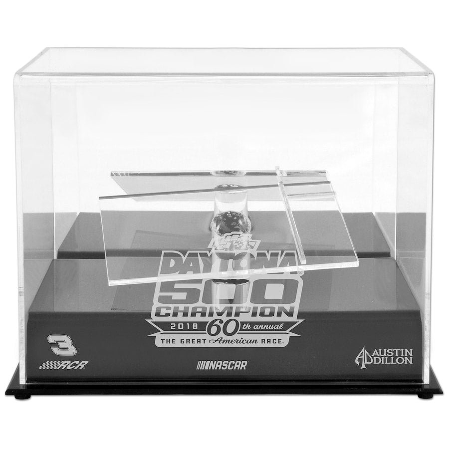 Austin Dillon 2018 Daytona 500 Champion 1:24 Die-Cast Display Case With Platform