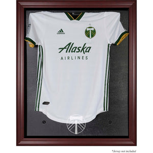 Portland Timbers Framed Mahogany Team Logo Jersey Display Case