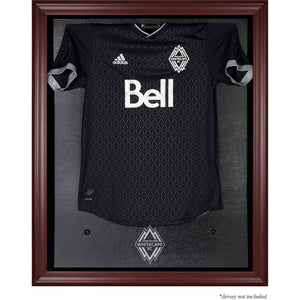 Vancouver Whitecaps FC Framed Mahogany Team Logo Jersey Display Case