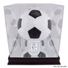LAFC Mahogany Team Logo Soccer Ball Display Case