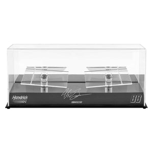 Alex Bowman #88 Hendrick Motorsport 2 Car 1:24 Die Cast Display Case