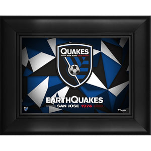 San Jose Earthquakes Framed 5'' x 7'' Team Logo Collage