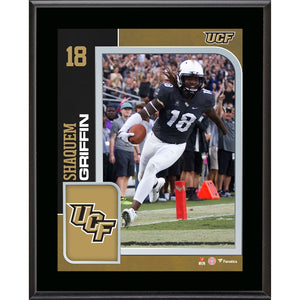 Shaquem Griffin University of Central Florida Knights 10.5'' x 13'' Sublimated Player Plaque