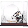 UConn Huskies Mahogany Helmet Display Case with Mirrored Back