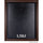 LSU Tigers Brown Framed Logo Jersey Display Case