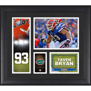 Taven Bryan Florida Gators Framed 15'' x 17'' Player Collage