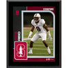 Justin Reid Stanford Cardinal 10.5'' x 13'' Sublimated Player Plaque