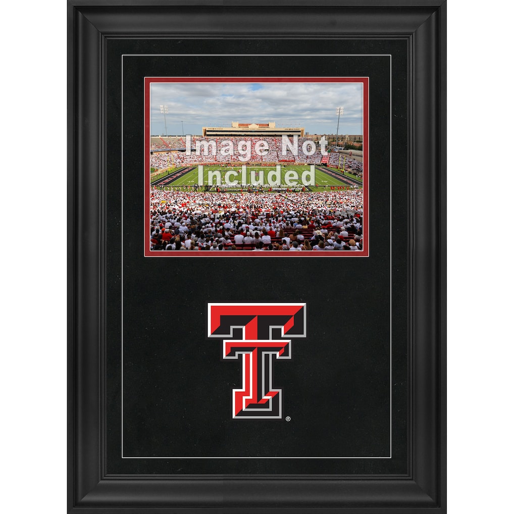 Texas Tech Red Raiders 8'' x 10'' Deluxe Horizontal Photograph Frame with Team Logo