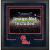 Ole Miss Rebels Deluxe 16'' x 20'' Horizontal Photograph Frame with Team Logo