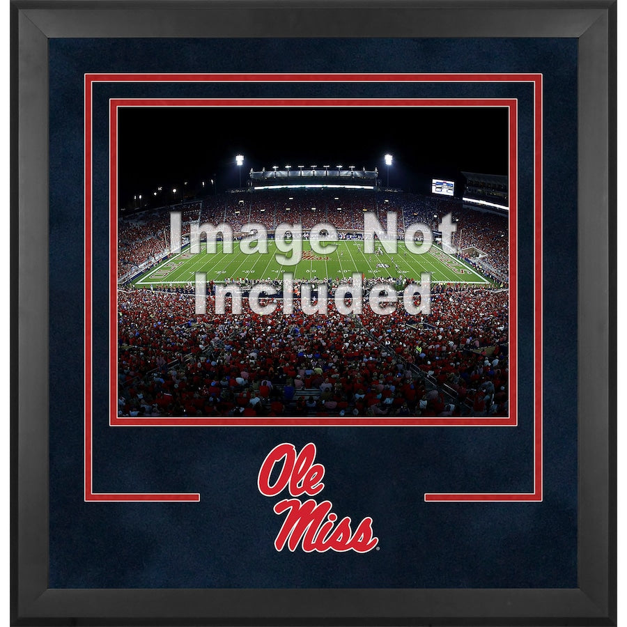 Ole Miss Rebels Deluxe 16'' x 20'' Horizontal Photograph Frame with Team Logo