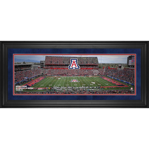Arizona Wildcats Framed 10'' x 30'' Arizona Stadium Panoramic Photograph