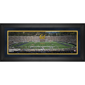 Cal Bears Framed 10'' x 30'' California Memorial Stadium Panoramic Photograph