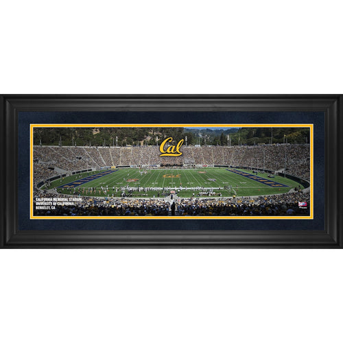 Cal Bears Framed 10'' x 30'' California Memorial Stadium Panoramic Photograph
