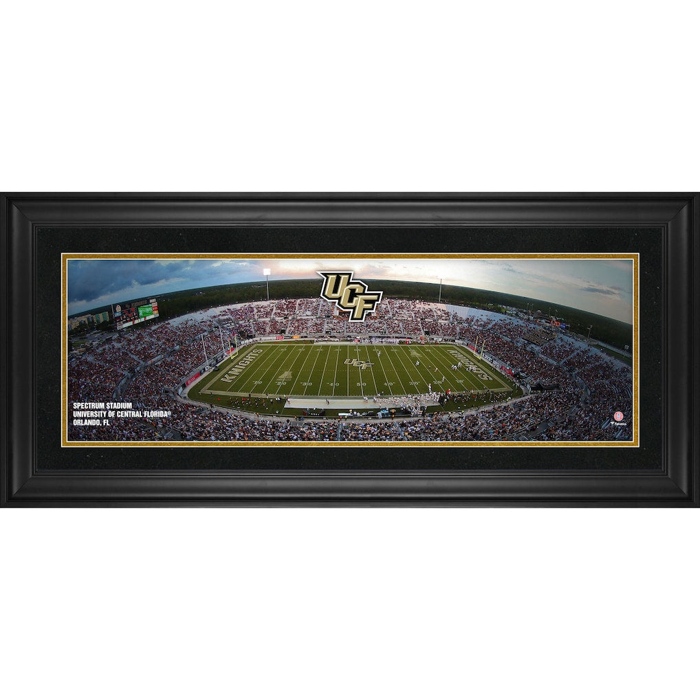 UCF Knights Framed 10'' x 30'' Spectrum Stadium Panoramic Photograph