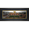 West Virginia Mountaineers Framed 10'' x 30'' Mountaineer Field at Milan Puskar Stadium Panoramic Photograph