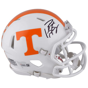Peyton Manning Tennessee Volunteers Autographed Riddell Speed Mini Helmet