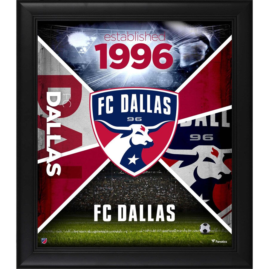 FC Dallas Framed 15'' x 17'' Team Impact Collage