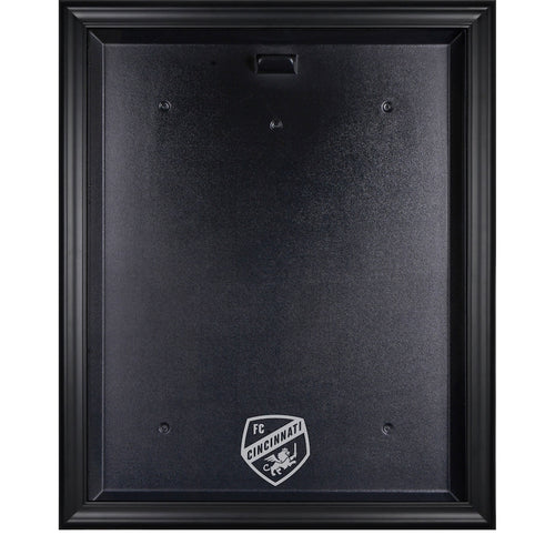 FC Cincinnati Black Framed Team Logo Jersey Display Case