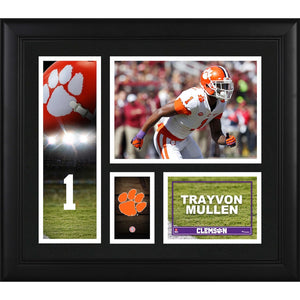 Trayvon Mullen Clemson Tigers Framed 15'' x 17'' Player Collage