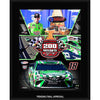 Kyle Busch 10.5'' x 13'' 200 Career Wins Sublimated Plaque