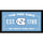 North Carolina Tar Heels Framed 10'' x 20'' Fan Cave Collage