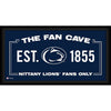 Penn State Nittany Lions Framed 10'' x 20'' Fan Cave Collage