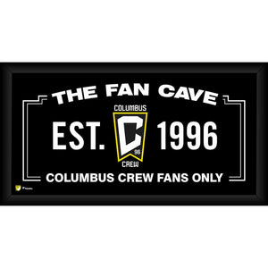 Columbus Crew Framed 10'' x 20'' Fan Cave Collage