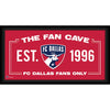 FC Dallas Framed 10'' x 20'' Fan Cave Collage